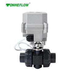 开关型-1/2寸 UPVC两通电动阀 