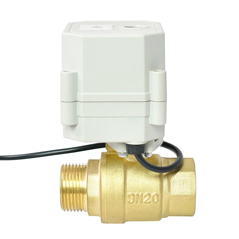 A20系列-DN20黄铜两通 Wi-Fi 电动阀