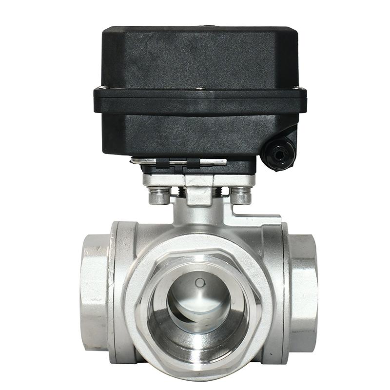 开关型-2寸不锈钢三通电动阀 