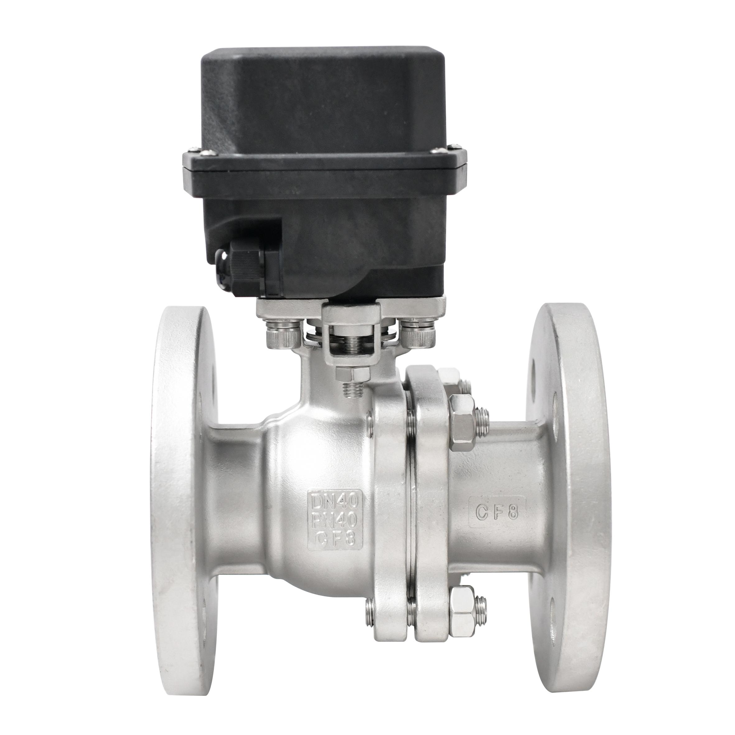 开关型-1 1/2” 不锈钢两通法兰阀 