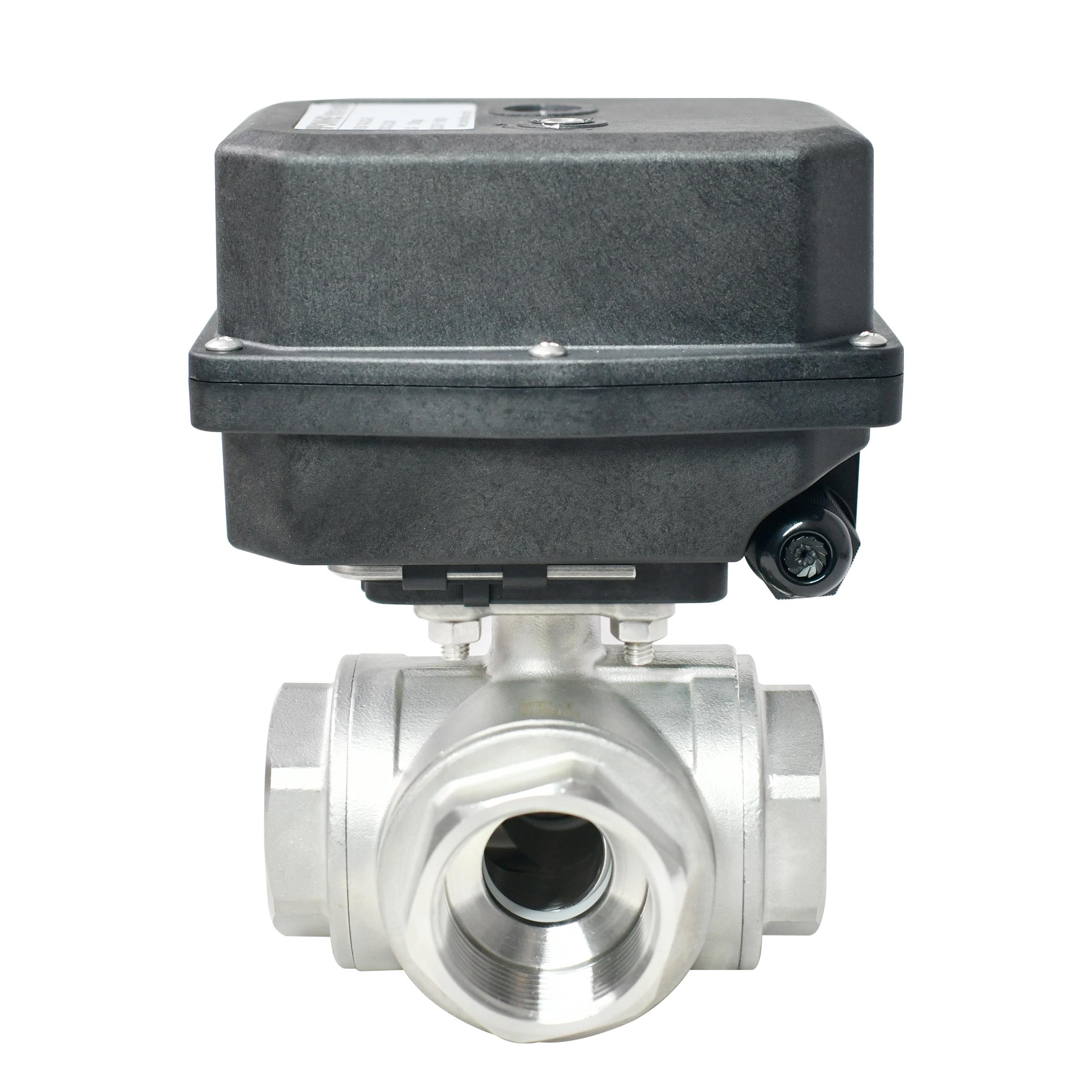 开关型-1-1/4寸不锈钢三通电动阀