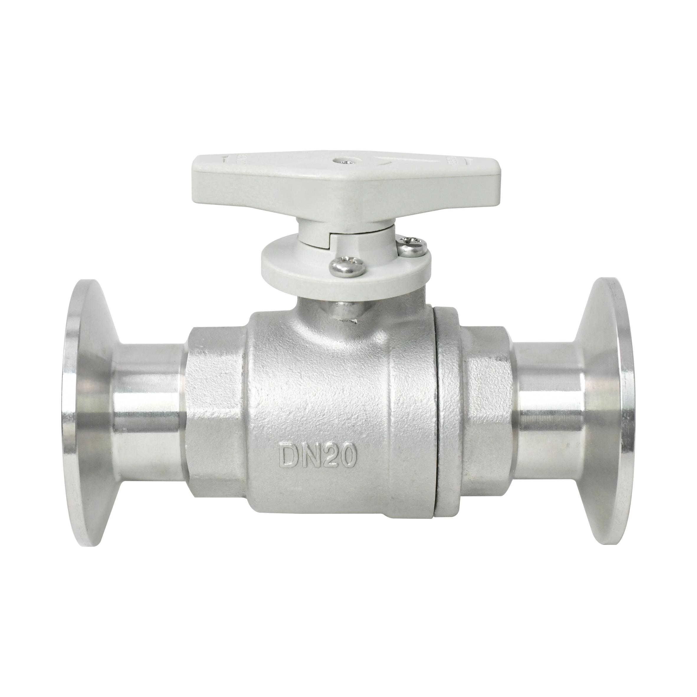通禾 -  3/4” SS304 两通快装手动球阀
